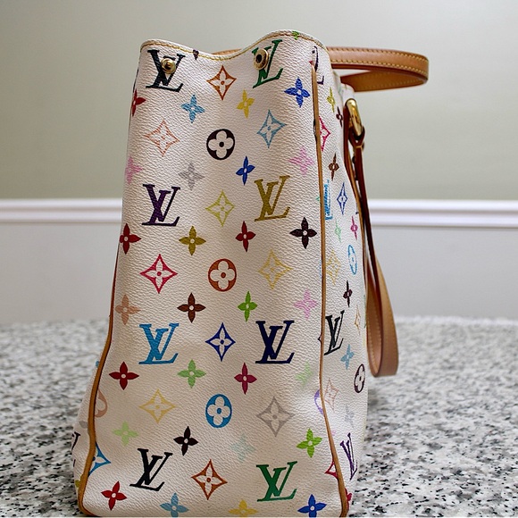 🎉LIMITED EDITION🎉 GM TOTE LV x Takashi Murakami Multicolor Tote - Picture 8 of 14